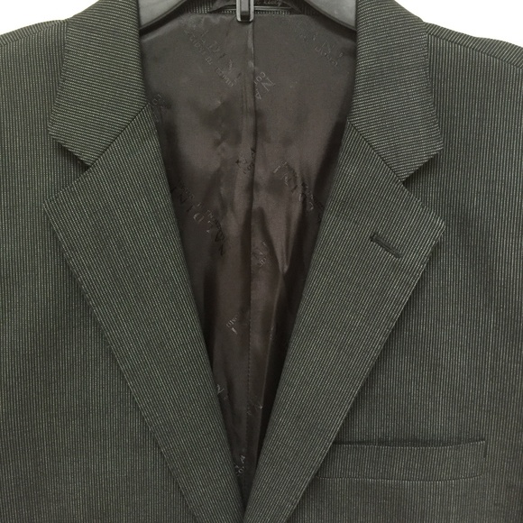 Naldini100% wool pin stripe 2-button blazer - Picture 4 of 6